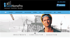 Desktop Screenshot of investhomepro.com